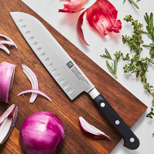 ZWILLING - Gourmet Santoku knife Hollow Edge 18cm