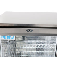 POLARCAB -  Back Bar cooler single door - Stainless steel - 128L
