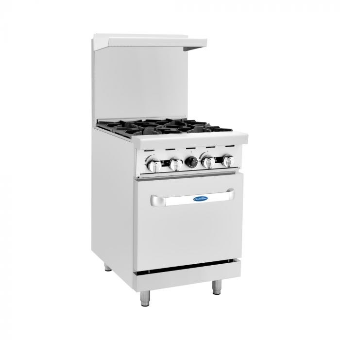 COOKRITE - 4 burner cooking range with gas oven