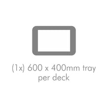 BAKEMARK - Double deck electric oven - (single pan per deck)