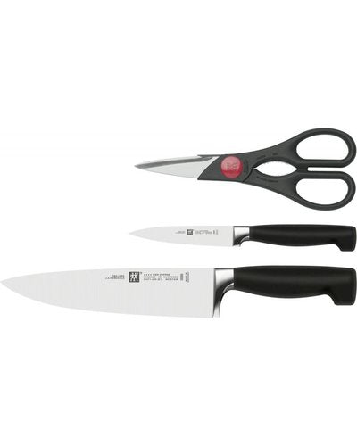 ZWILLING - 4 Star Knife & Scissor Set - 3pc