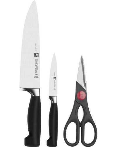 ZWILLING - 4 Star Knife & Scissor Set - 3pc