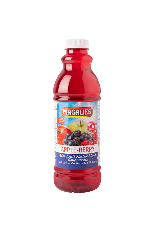 MAGALIES - 1 litre Apple-Berry fruit nectar blend concentrate