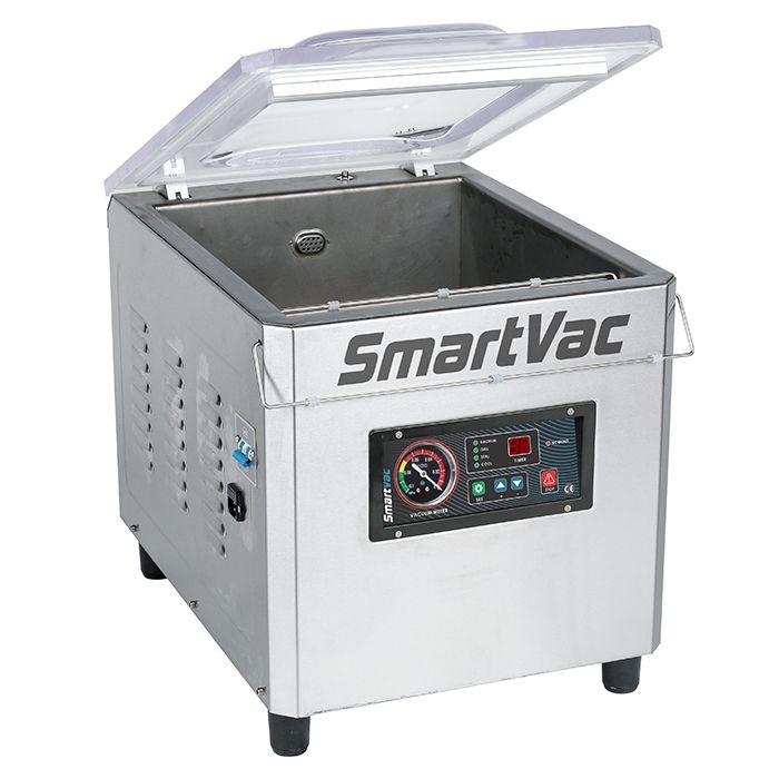 SMARTVAC - Vacuum pack machine with single 450mm sealing bar with gas flush - DZ450