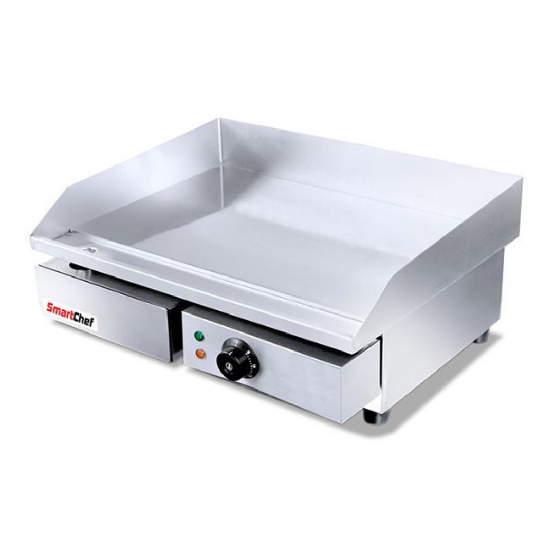 SmartChef - Stainless Steel Flat-top Electric Griddle - 550mm