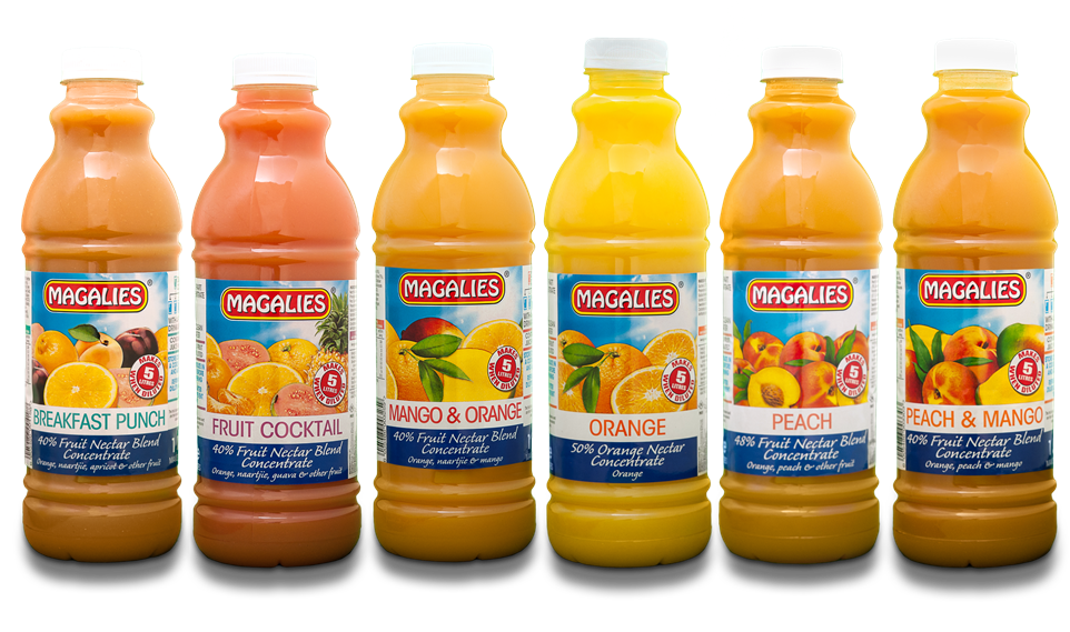 Magalies 1 litre Nectar concentrate BUNDLE OF 6